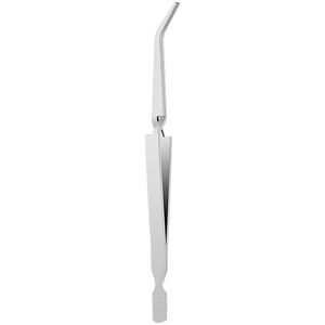 Draagbare Rvs Pusher Vormgeven Pincet Tool Picking Nail Pincher C Curve Cuticle Remover Manicure Art Knijpen