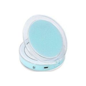 Touch Sensor Led Make-Up Spiegel Usb Opladen Vouwen Decoratieve Spiegel Mini Draagbare Ingebouwde Batterij Nacht Spiegel A10915