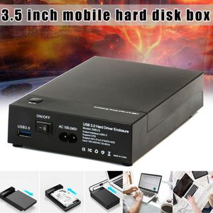 AC100V -240V 3.5 Inch USB3.0 Seriële Poort Mobiele Harde Schijf Externe Box Hard Driver Behuizing 8Tb Grote capaciteit Harde Schijf