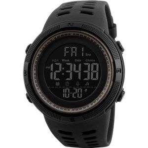 Skmei Chrono Digitale Horloges Heren Sport Countdown Horloges Mannen Mode 2 Tijd Wekker Horloges Mannelijke Klok Hombre 1251