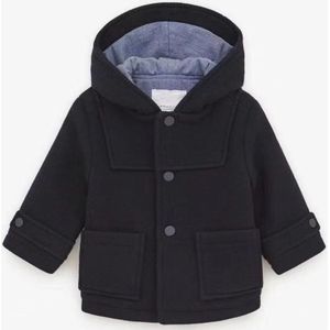 Baby Jongens Meisjes Hooded Wollen Kids Vintage Spaanse Dikke Winter Warm Wol Blends Overjas