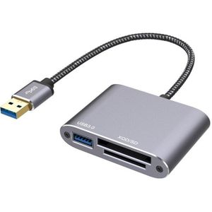 3 In1 Xqd Kaartlezer High Speed 5Gbps Usb Naar Xqd/Sd/USB3.0 U Disk Kaartlezer voor Pc Laptop