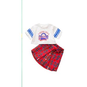 Kids Hip Hop Kleding Meisjes T-shirt Korte broek Jazz Dans slijtage Kostuums Pak Stijldansen Kleding Cheerleader Podium Outfits