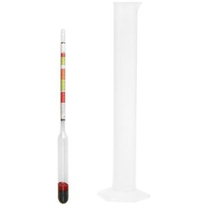 Bier Alcohol Meter 0.990-1.160 Draagbare 3 In 1 Alcoholmeter Hydrometer Glas Tester 250 Mm Thuis Bier Wijn Maken gadget