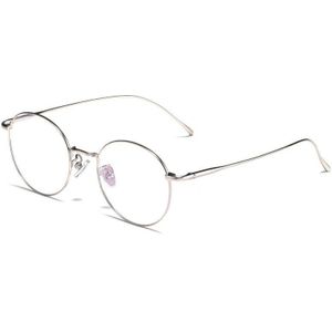 Korea Ronde Pure Titanium Bril Frame Vrouwen Mannen Ultralight Optische Recept Bijziendheid Brillen Frame Vintage Brillen