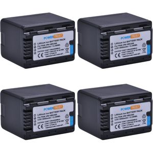 PowerTrust 1Pc 3600mAh VW-VBK360 VW VBK360 VBK360 Batterij voor Panasonic HDC-HS80 SD40 SD60 SD80 SDX1 SDR-H100 HS60 HS80 h85 H95