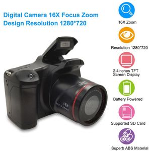 Draagbare Digitale Camera 16X Focus Zoom Resolutie 1280X720 Ondersteund Sd-kaart Beslag-Y Powered Operated Voor fotografie