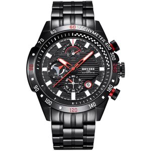 Boyzhe Mannen Automatische Mechanische Mode Topmerk Luxe Sport Horloge Roestvrij Stalen Horloge Relogio Masculino Mannen Horloge