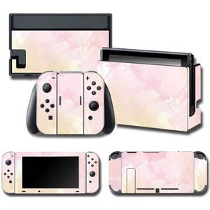 1Set Full Body Beschermende Cover Skin Kleurrijke Sticker Art Decals Voor Ns Schakelaar Game Console Vreugde-Con Controller