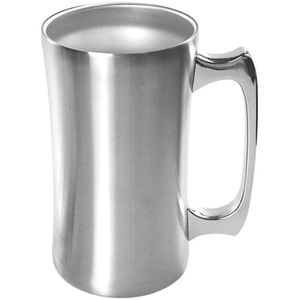 Rvs Dubbelwandige Mokken 14.2 Oz /420Ml Metalen Koffie & Thee En Wijn Cup Mok Geïsoleerde Kopjes met Handvatten
