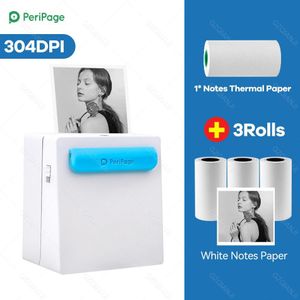 Peripage Mini Pocket Printer Draadloze Thermische Photo Printer Labels Android Iphone Kids A8 Navidad Regalos Impresora