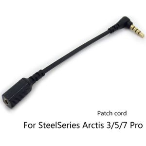 Vervanging Geluidskaart Audio-Kabels Voor Staal-Serie Arctis 3/5/7 Pro Hoofdtelefoon