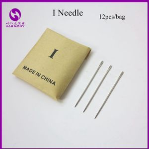 12Pcs 60Mm Ik Gebogen Naalden Hair Weaving/Naalden Voor Menselijk Haar Weft Uitbreiding Weaving Accessoires &amp; gereedschap