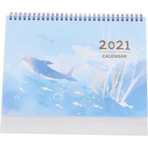 1 Set Bureau Kalender Kalender Tafelblad Kalender Creatieve Kalender Notepad