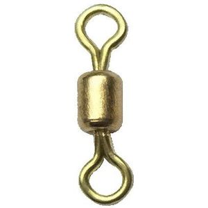 Wholse Goud Vissen Connector Rolling Swivel 1000 Stks/partij 8 #10 #12 # Belangrijkste Lijn Sub-Aansluiting Ring vissen Accessoires Pesca