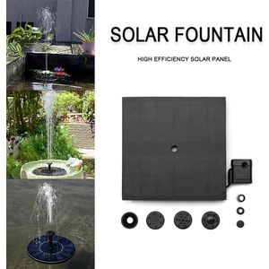 Solar Waterpomp Power Panel Kit Zwembad Vijver Dompelpompen Fontein Tuin Planten Watering Power Fontein Vijver Tuin Decoratie