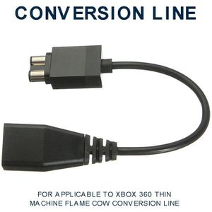 2-Poort Voeding Converter Ac Adapter Kabel Voor Xbox 360 Slim Fat Voeding Ac Charger Converter adapter Kabel