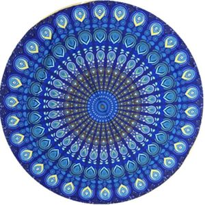 Ronde Strand Tapestry vrouwen sjaal Hippie Gooi Yoga Mat Handdoek Indiase Roundie Bohemian Mandala