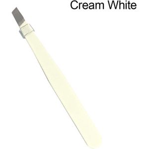 1Pc Wenkbrauw Pincet Ontharing Pincet Rvs Schuine Tip Punt Wimper Clip Wenkbrauw Tang Cosmetische Makeup Tools