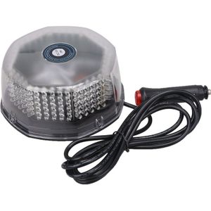 DC12V 240LED auto Waterdichte Voertuig Magnetische Gemonteerd led Politie Strobe lampje knippert noodverlichting lamp Baken