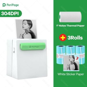 Peripage Mini Pocket Printer Draadloze Thermische Photo Printer Labels Android Iphone Kids A8 Navidad Regalos Impresora
