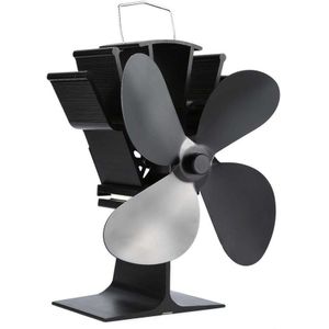 Apparaten Thermische Power Haard Ventilator Warmte Aangedreven Houtkachel Fan Voor Hout/Log Brander/Haard Eco Vriendelijke Vier-Blad Fans