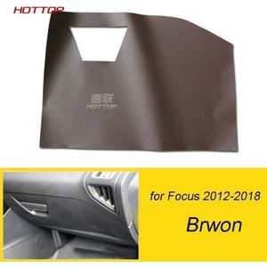 Voor Ford Focus Auto Styling Interieur Sticker Side Edge Protection Pad Anti-Kick Deur Matten Sticker handschoenenkastje Mat