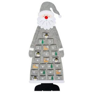 Kerst Voelde Kalender Vilt Decoratieve Hanger Creatieve Producten Amusing Kerst Countdown Kalender