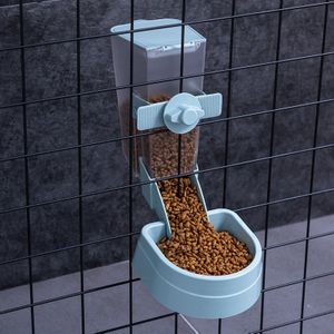 Shuangmao Hond Feeder Kom Kan Hangen Stationair Voor Kat Honden Kooi Duurzaam Puppy Kitten Automatische Feeding Water Levert