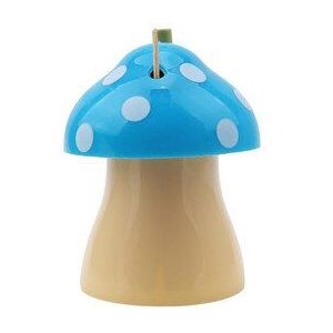 Cartoon Paddestoel Vorm Automatische Tandenstoker Opbergdoos Tandenstokers Fles Houders Tandenstokers Dispenser Tafel Versieren Opbergdoos