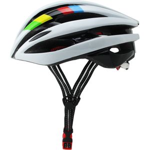 Ftiier Licht Fietshelmen Night Cycling Bike Adventure Helm Integraal-Gegoten Mannen Vrouwen Fiets Mtb Riding Veilig Hoed 56-62Cm