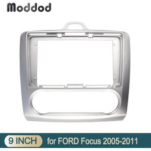 9 Inch Auto Radio Fascia Fit Voor Ford Focus 2005 Dubbel Din Dashboard Installatie Montage Trim Kit Frame gps Bezel Panel