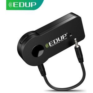 Edup Draadloze Bluetooth 4.1 Adapter Draadloze Auto Ontvanger Zender 3.5Mm Jack Audio Muziek Draagbare Handsfree Adapter Voor Auto