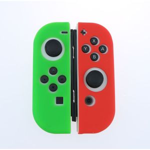 YuXi 1set Kleurrijke Soft Cover Voor Vreugde-Con Silicone Case Skin beschermhoes voor Nintend Schakelaar Joycon Controller