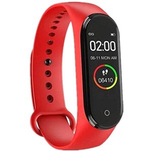 M4 Smart Armband Mannen Womens Band Horloge Smartband Temperatuur Monitor Bloeddrukmeting Uw Gezondheid Steward Smartwatch