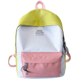 Vrouwen Canvas Rugzak Reizen Boekentas Mode Schooltas Laptop Rugzak Mochila voor Tiener Meisje