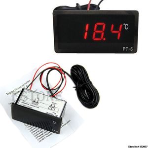 Voertuig Digitale Thermometer Auto Led Temperatuur Meter Probe-40 ~ 110 Celsius 12V