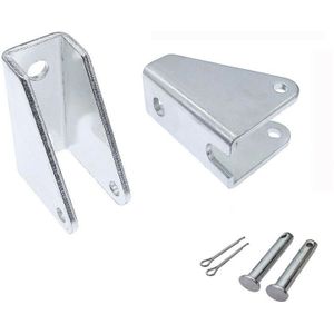 2 Stuks Lineaire Actuator Beugel Elektrische Duwstang Motor Dc Vergeldende Motor Draagbare Montagebeugel