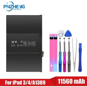 Pinzheng 11560Mah Tablet Batterij Voor Ipad 3 4 Rd A1403 A1433 A1459 A1416 A1430 A1460 A1389 Vervangende Batterij Voor ipad 3 4 Rd