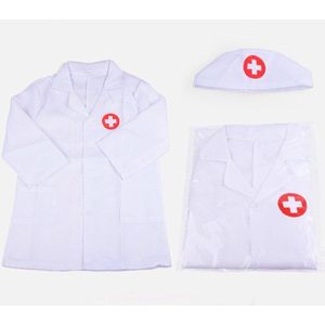 Kinderen Verpleegkundigen Artsen Spelen Professionele Ervaring Kostuums Kostuums Speelhuis Witte Jas Prestaties Kostuums