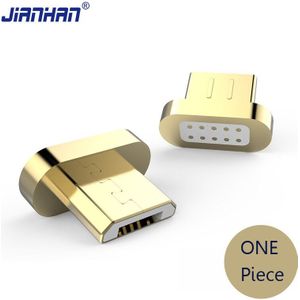 10 stuks Magnetische Platte Micro Usb Oplaadkabel USB Connector Adapter voor Magnetische Charger Accessoires Voor Samsung Xiaomi Lenovo