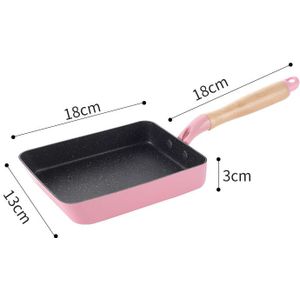 Yihao 18*13Cm Pan Non-stick Pot Japanse Snack Pot Pan Inductie Oven Beschikbaar Aluminium Pan keuken Tool