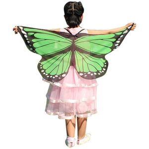 Chamsgend Verkoop Vlinder Vleugels Pashmina Sjaal Kids Jongens Meisjes Kostuum Accessoire