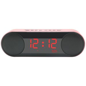 Wekker Draadloze Bluetooth Speaker Overgewicht Subwoofer Mini Kleine Stereo Mobiele Telefoon Computer Auto Speaker