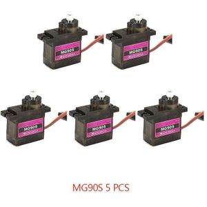 4/5/10/20Pcs MG90S Metal Gear Rc Micro Servo 13.4G Motor Voor Zohd Volantex vliegtuig Voor Rc Helicopter Auto Boot Model Speelgoed Controle