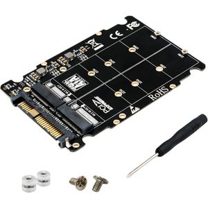M.2 Ssd U.2 Adapter 2In1 M.2 Nvme En Sata-Bus Ngff Ssd Pci-E U.2 Sff-8639 Adapter Pcie m2 Converter Voor Desktop Computers