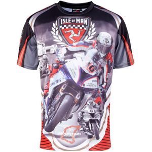 De Mode Een Motorbike Downhill Bike Off-Road Motorfiets Korte Mouw Motocross T-shirt