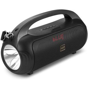 Krachtige Draadloze Bluetooth Speaker Solar Opladen Outdoor Portabl Zaklamp Plug-In Speaker Fm Radio Tf Usb Muziekspeler