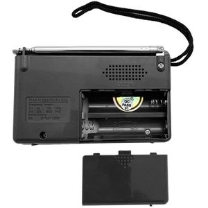 BC-R2048 Draagbare Am Fm Radio Handheld 2 Band Mini Radio Speler Batterij Aangedreven Met Telescopische Antenne Ingebouwde Luidspreker e8BE