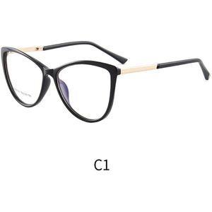 Arvin Mode Sexy Vrouwen Cat Eye Optics Bril Retro Bril Frame Met Bijziendheid Recept Anti Blauw Licht Lenzen TR90 Eyewear